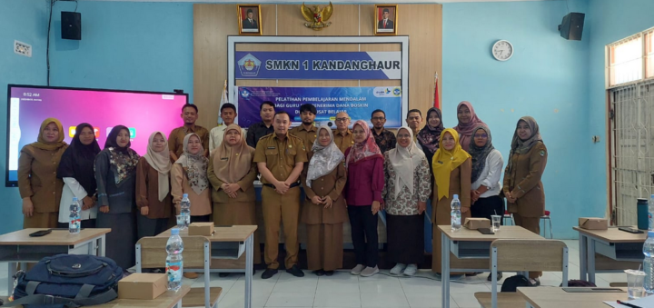 Pembukaan dan Pembelajaran Mendalam Pusat Belajar SMKN 1 Kandanghaur